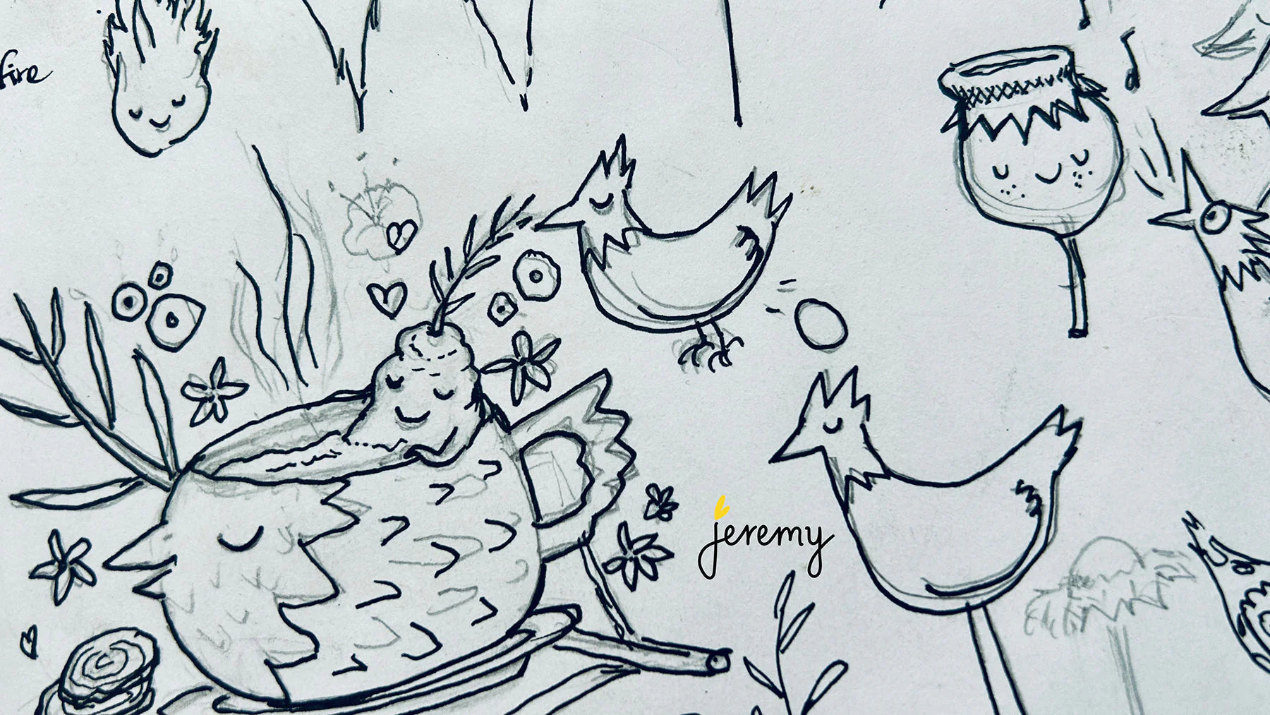 Sketching ideas – the ideation process